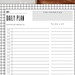 Black and White Printable Planner Home Management Household - Etsy