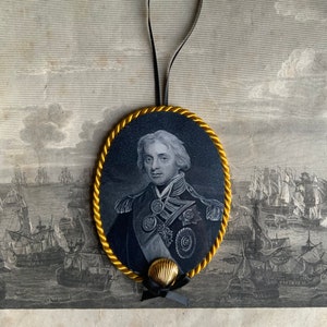 Lord Horatio Nelson Hanging Decoration taken from 19th Century Print