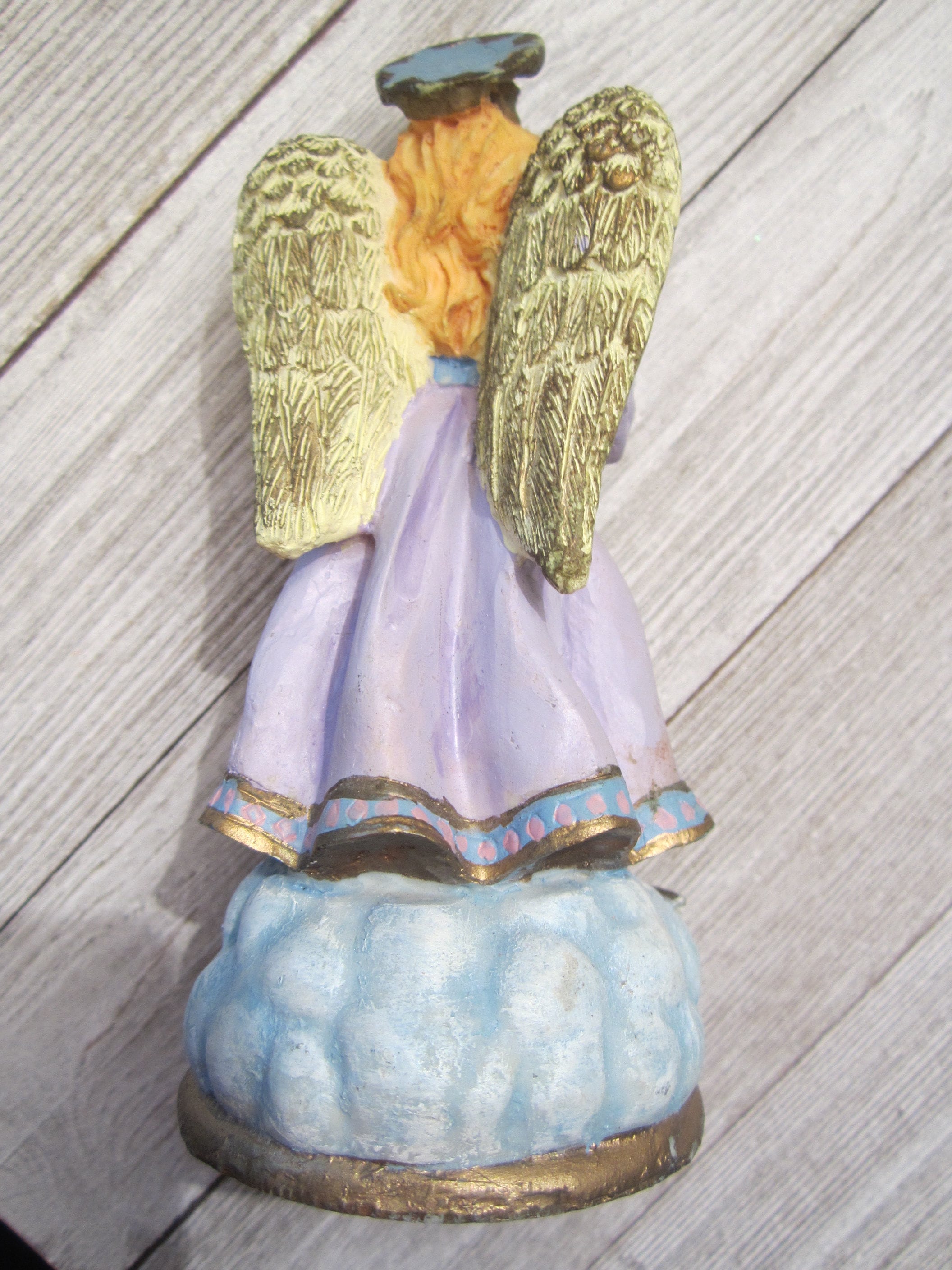 Vintage 1995 Resin Guardian Angel's of the Month Figurine // March