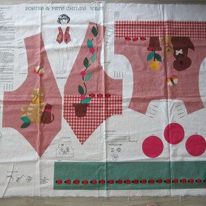 Dream Spinners VIP - Posie's & Pets Childs Vest - Fabric Panel