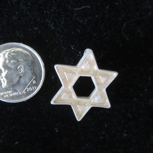 Vintage &quot;Star of David&quot; Silver Pendant