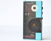 Vintage Portable Radio AM FM Receiver, Soviet Pocket Retro Radio, Vintage Russian Electronics, Retro Gadget, Oldschoolvibes