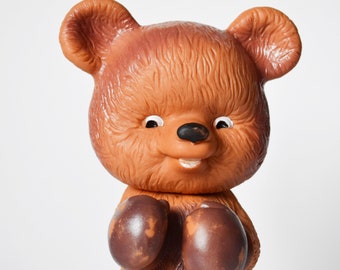 teddy bear with boxing gloves