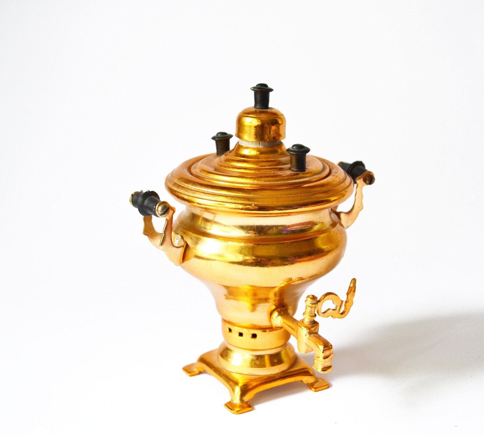 Russian Mini Samovar 1970s Small Vintage TeaUrn Soviet Etsy