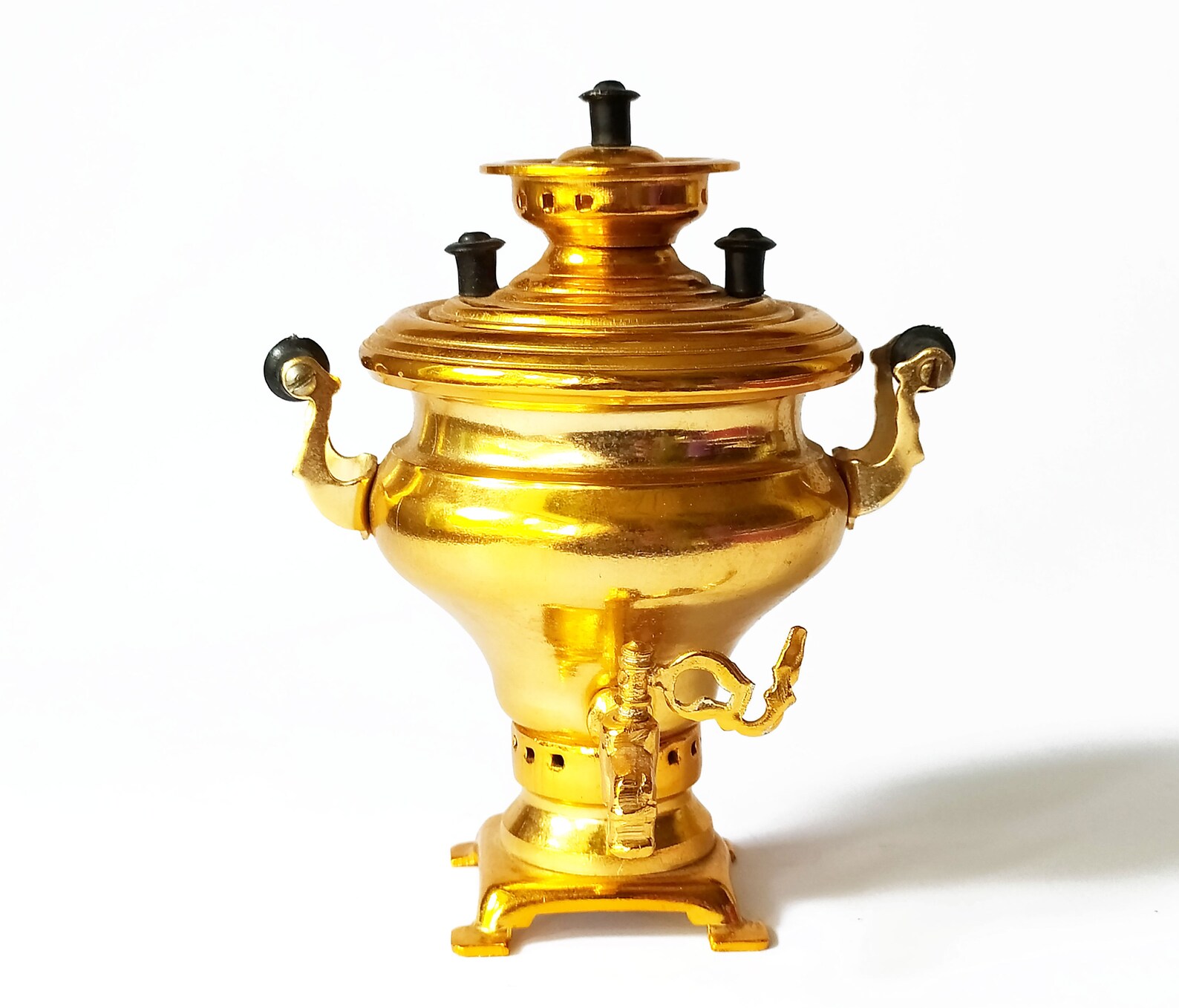 Russian Mini Samovar 1970s Small Vintage TeaUrn Soviet Etsy