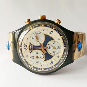swatch クロノグラフ sck104 スウォッチ クロノグラフ SCK104 「JELLY STAG」 1993