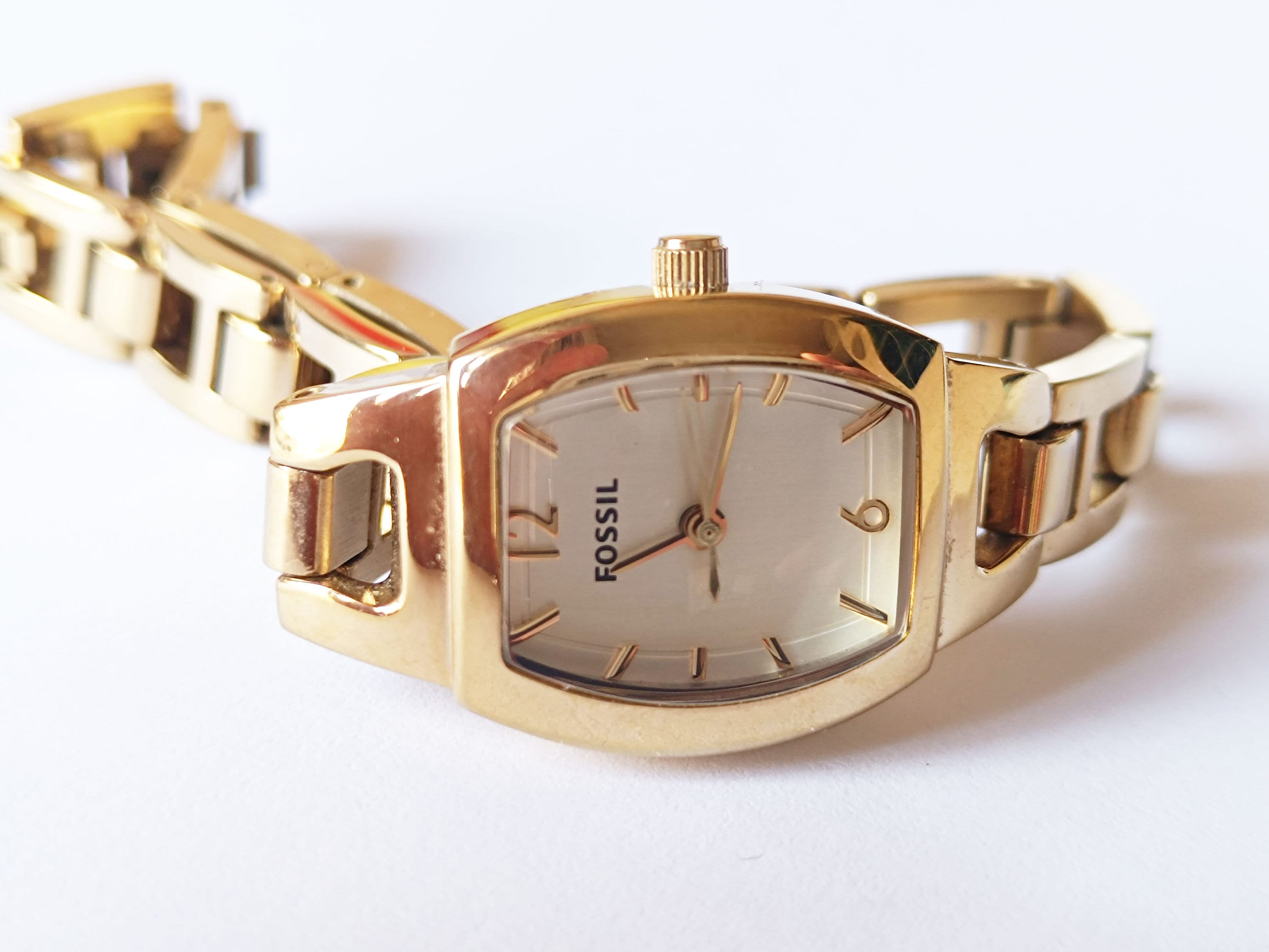Fossil Isobel Gold Tone Stainless Steel Watch for Women Cute Small Fossil Fashion Wrist Watch for Her Etsy