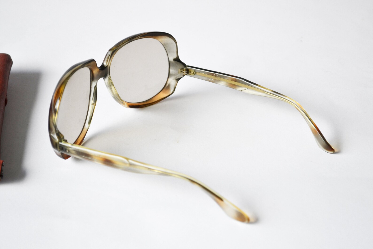 Retro UVEX Glasses Germany Vintage Oversized Clear Lens Etsy