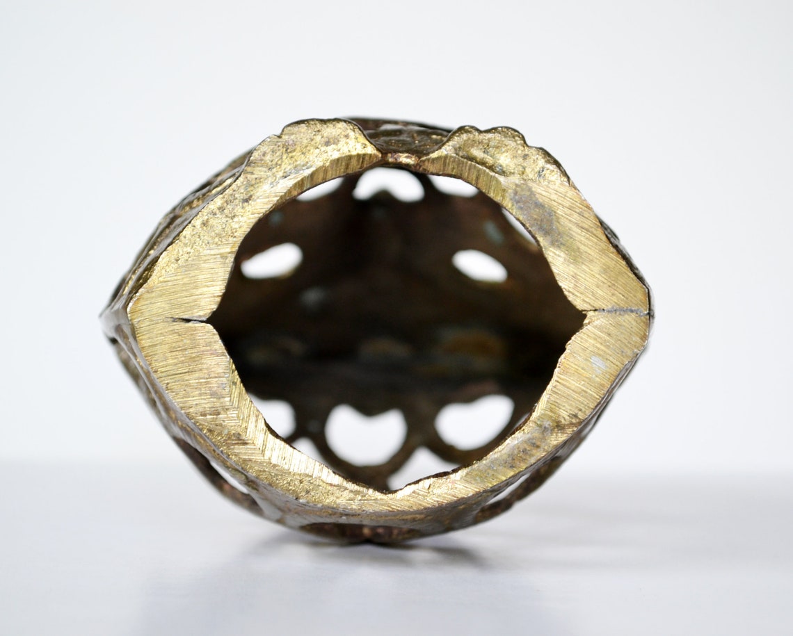 Owl Candle Holder Vintage Brass Owl Figurine Cute Owl Etsy