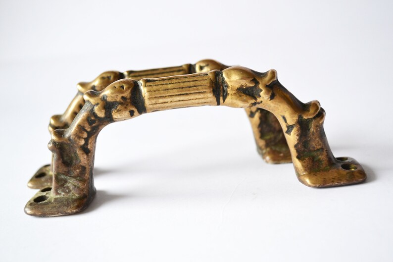 Manijas de muebles antiguos tiradores de latón retro para el | Etsy