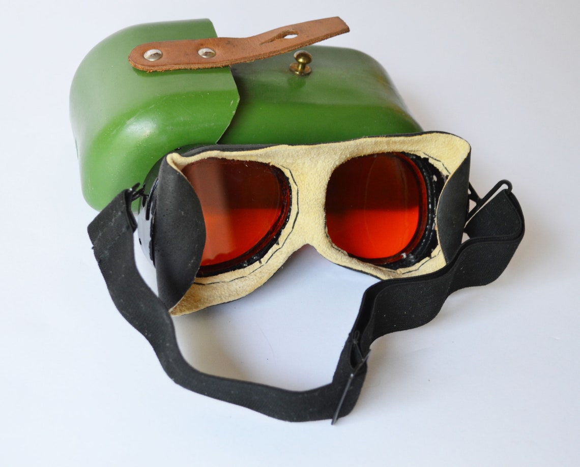 Military Aviator Glasses Oldschool Soviet Aviator Goggles Etsy