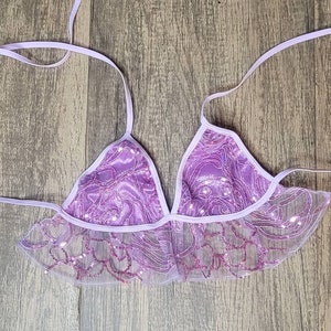 Sugar Rush Blue or Pink Rave TOP Festival Set Ravewear - Etsy