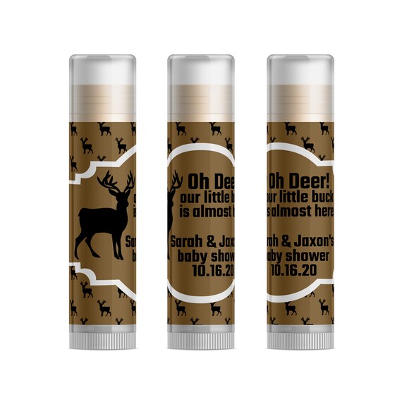 Hunting Baby Shower Favors Buck Baby Shower Deer Baby Shower