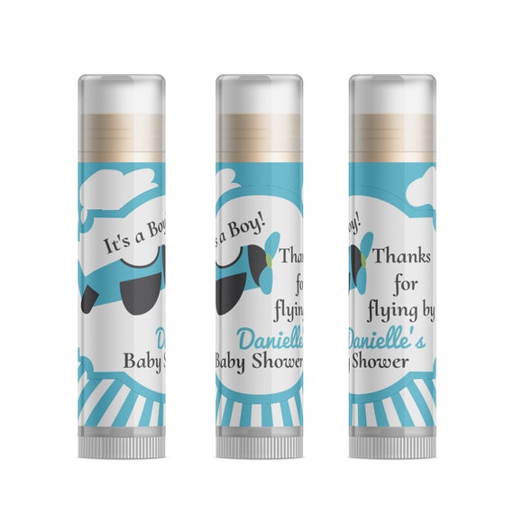 Airplane Baby Shower Favors Airplane Theme Baby Shower Etsy