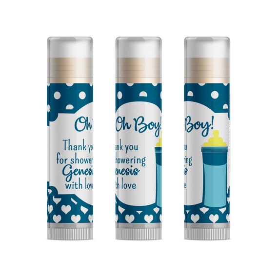 baby boy bottle favors