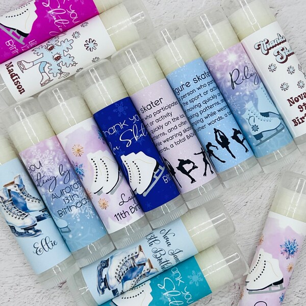 Ice Skating Party Favors Etsy