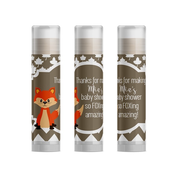 Fox Baby Shower Party Favors Woodland Animals Baby Shower