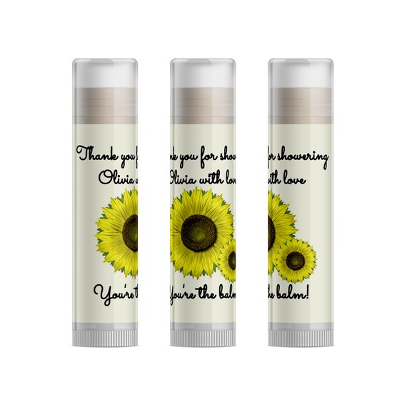 Sunflower baby best sale shower party favors
