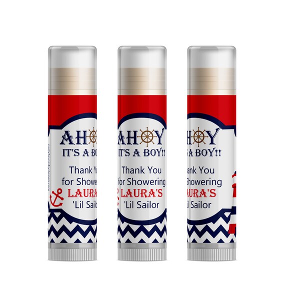 nautical theme baby shower favors