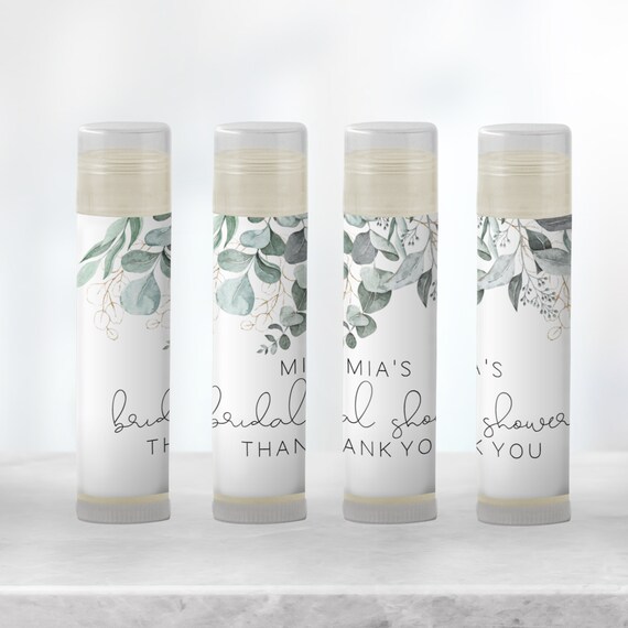 Eucalyptus Bridal Shower Favors, Greenery Party Favors, Botanical