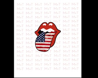 Free Free American Flag Tongue Svg 84 SVG PNG EPS DXF File