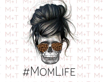 Download Free Skeleton Mom Etsy SVG Cut Files