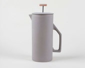 1.5 L Ceramic French Press - Gray