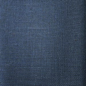Navy Blue Burlap fabric by the yard