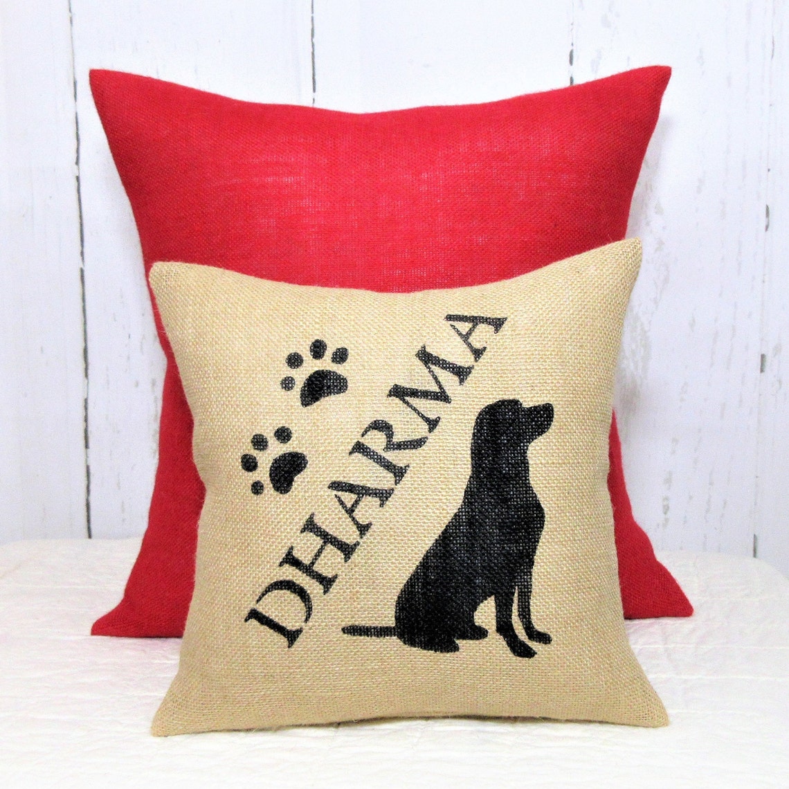 Custom Dog Pillow Labrador Pillow Personalized Dog Pillow Etsy