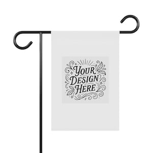 Garden & House Banner, Home Decor, Personalized Garden Flag, Outdoor Decoration, Yard Sign, Customizable Banner