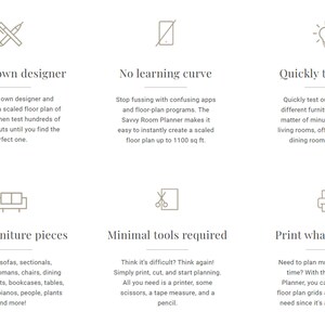 Savvy Room Planner for BEDROOMS Scaled 2D Printable Space Planning Kit For Furniture Placement & Floor Plans Instant Download image 4
