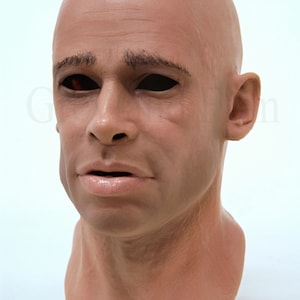 Original latex mask face Greyland Film &quot;BRAD PITT&quot; Nr.360
