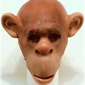 Original latex mask face Greyland Film &quot;SIMPAN&quot; Nr.101