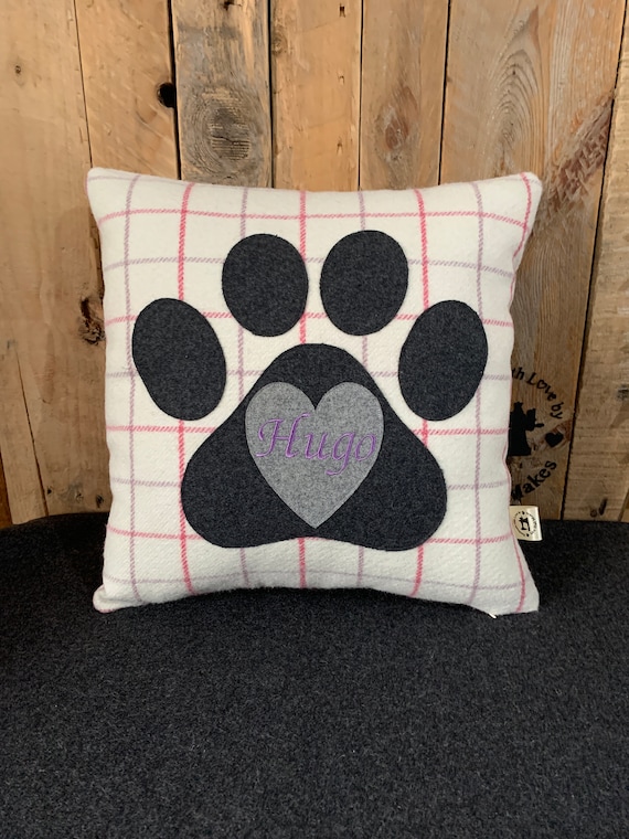 Personalised dog print cushions Clearance