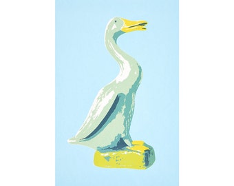 Duck greetings card