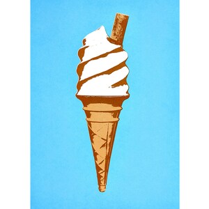 Ice Cream greetings card