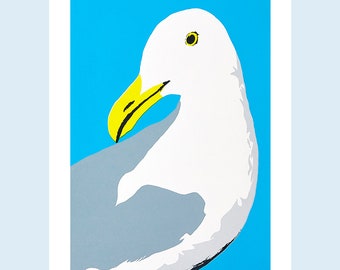 Douglas Gull A3 giclee print