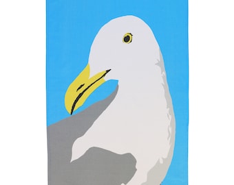 Douglas Gull tea towel