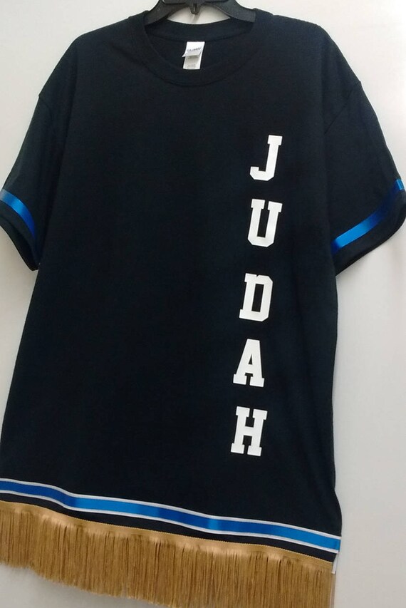 Hebrew T Shirt Garment Fringes Judah Israelite clothing for | Etsy