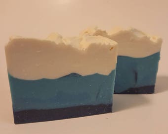 Blue Smooth Flow for Men All Natural Body Bar