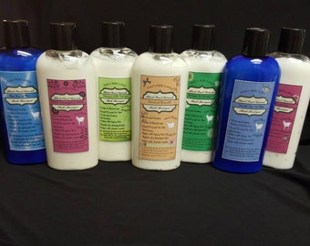 All Natural Goats Milk Lotions  **2 items any fragrance of your choice**