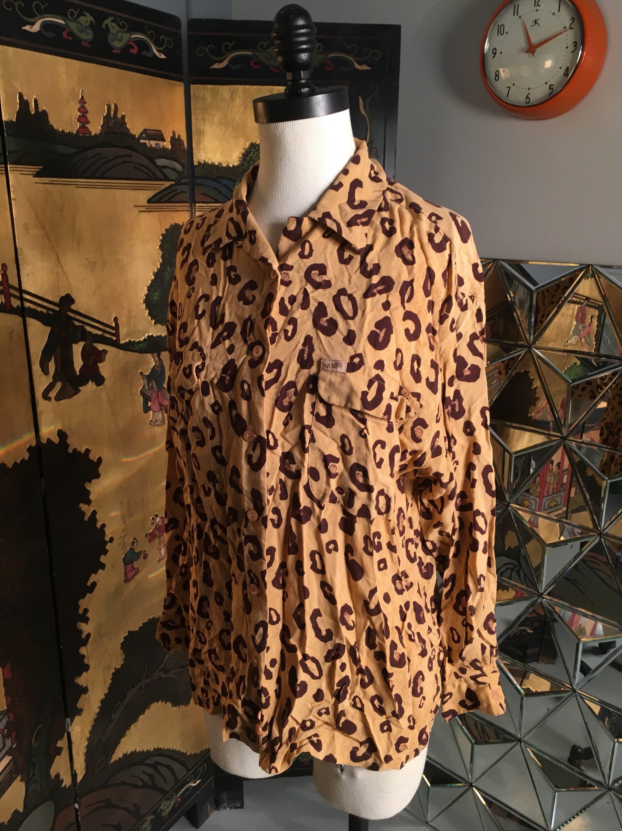 puma leopard print shirt