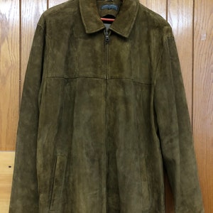 suede barn jacket