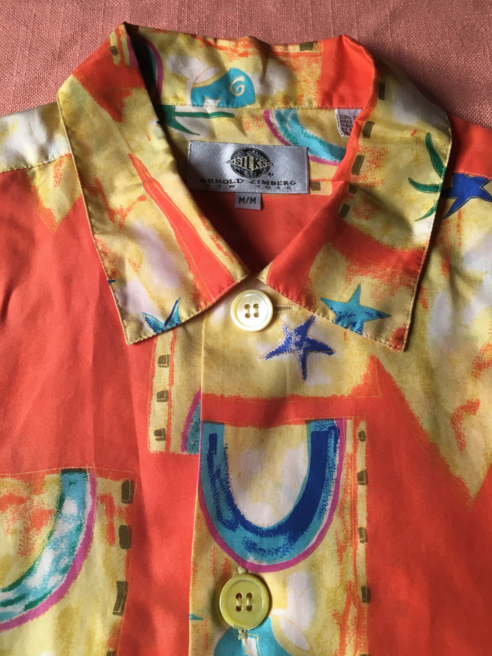 Arnold Zimberg SILK SATIN Hawaiian 