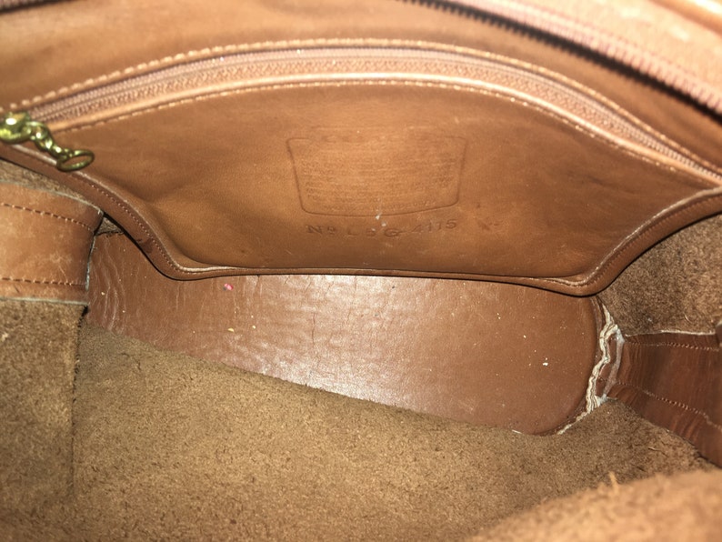 Vintage 1960's Original Coach Purse Beautiful Brown Etsy