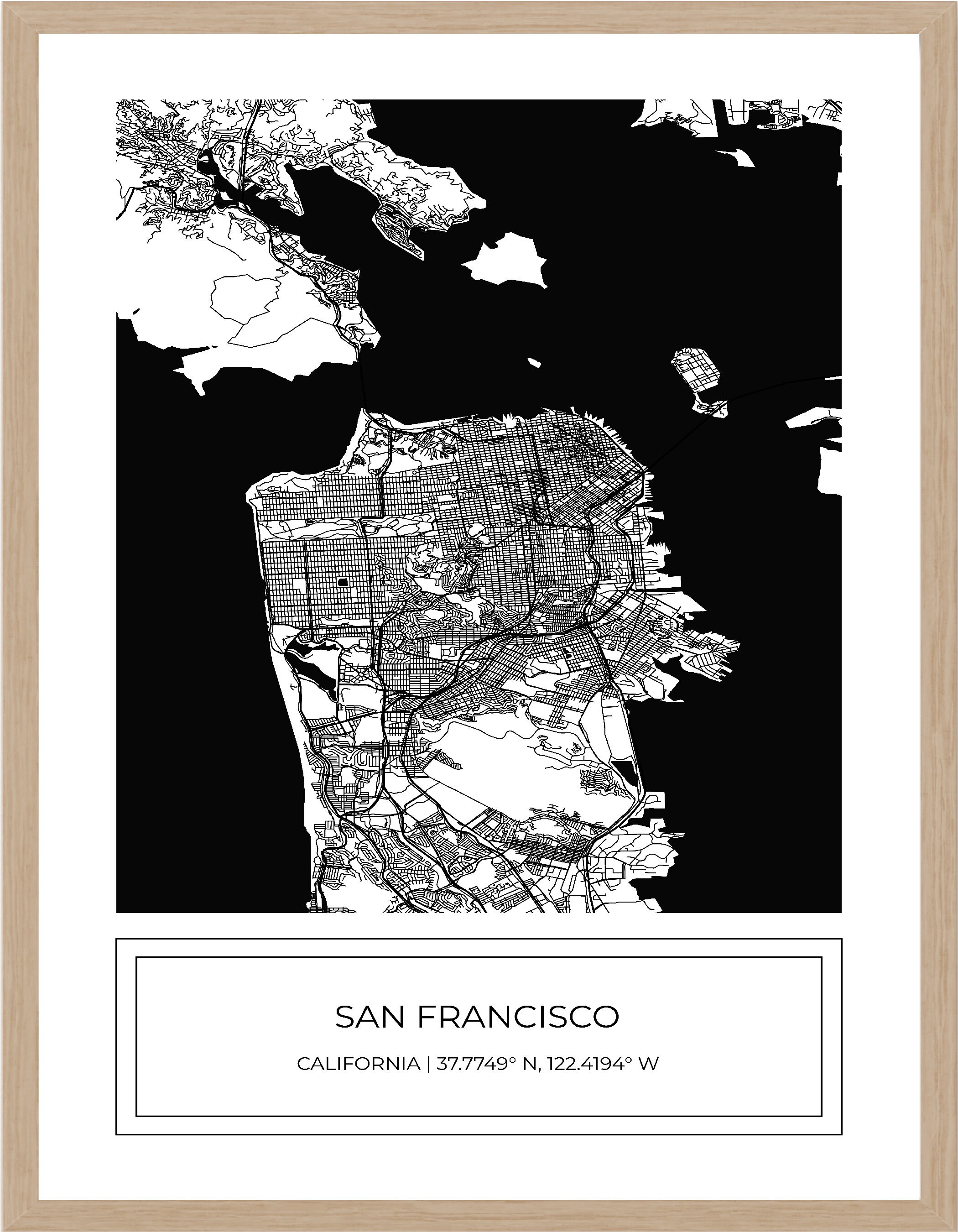 San Francisco Map Map Of San Francisco San Francisco Poster Map Of Il Fullxfull.4676276244 Mwr1