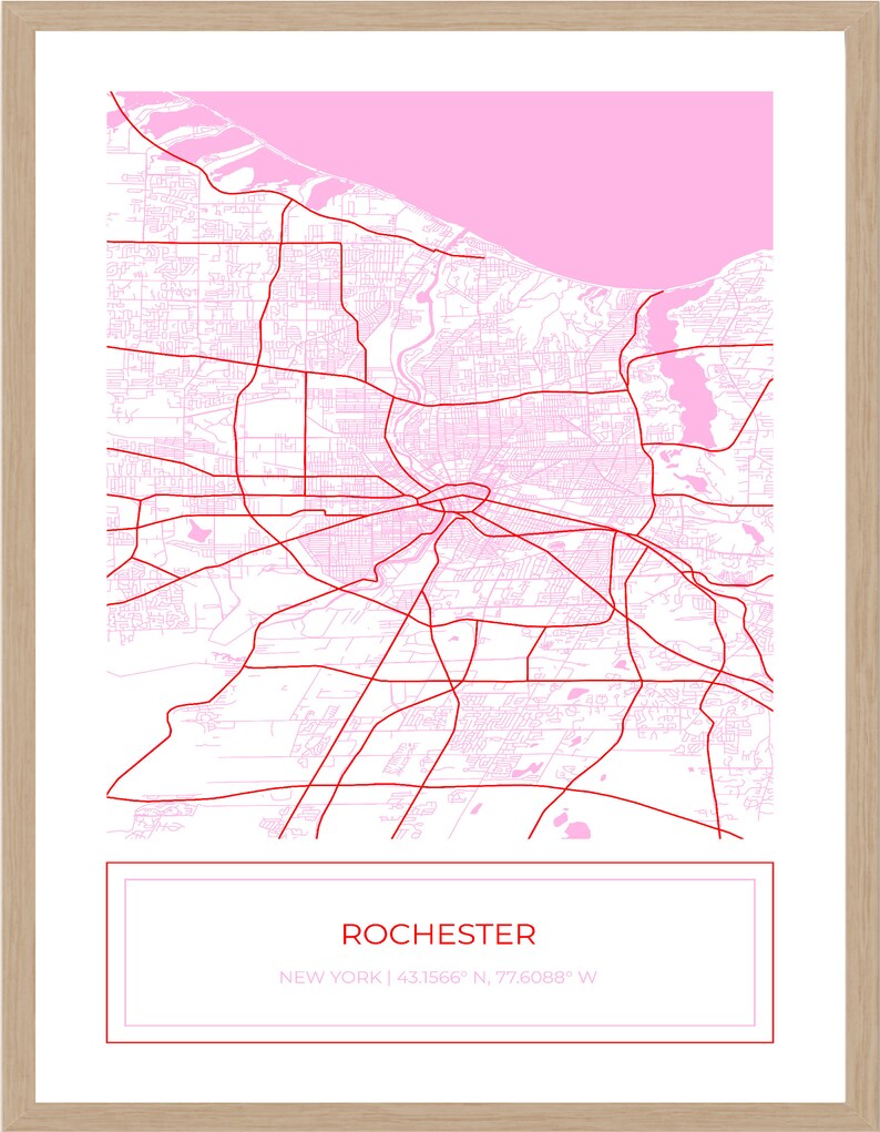 Map of Rochester New York Map - Il 794xN.4754762555 Rl4j