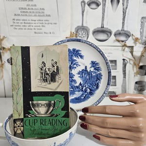 Opuscolo di predizione del futuro con foglie di tè degli anni '30 "L'antica arte di predire il futuro" Salada Tea Co