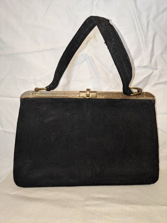 Vintage British Corde 1940s Handbag Good Condition - image 2