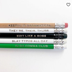 Custom Pencils, Personalized Pencils, Engraved Pencil, Teacher Gift, Gift Under 20, Christmas Gift, Stocking Stuffer, Set of 15 pencils